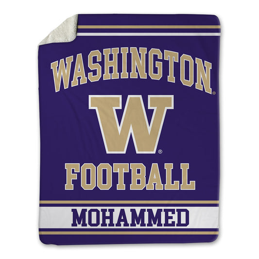 Washington - NCAA Football : Adam Mohammed - Blanket-0