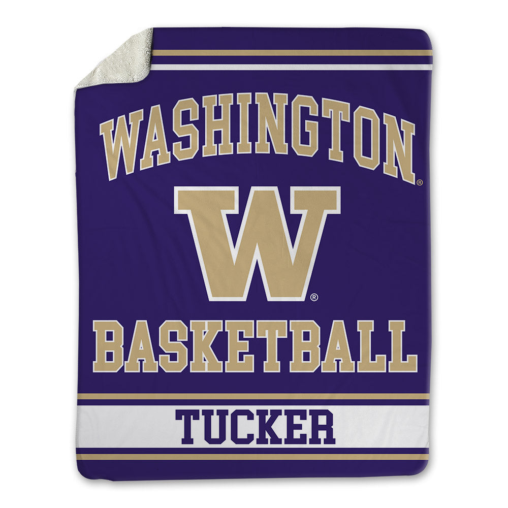 Washington - NCAA Men's Basketball : Bryson Tucker - Blanket-0