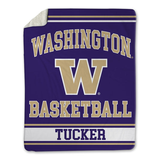 Washington - NCAA Men's Basketball : Bryson Tucker - Blanket-0