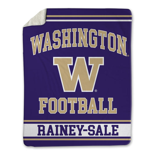 Washington - NCAA Football : Zaydrius Rainey-Sale - Blanket-0