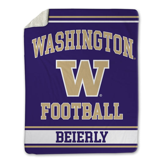 Washington - NCAA Football : Dash Beierly - Blanket-0