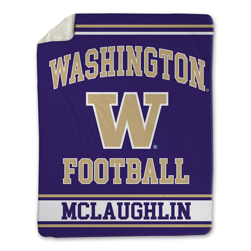 Washington - NCAA Football : Alex McLaughlin - Blanket-0