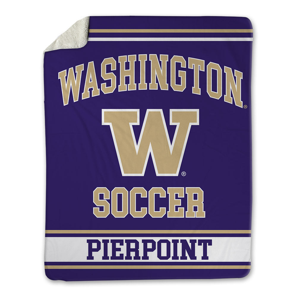 Washington - NCAA Men's Soccer : Kenny Pierpoint - Blanket-0
