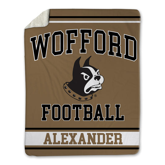 Wofford - NCAA Football : Colby Alexander - Blanket-0