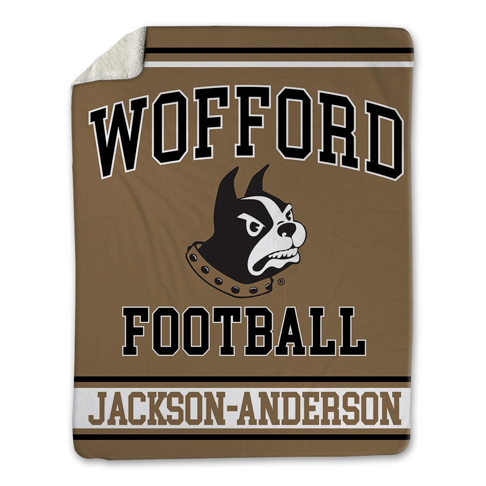 Wofford - NCAA Football : Ihson Jackson-Anderson - Blanket-0