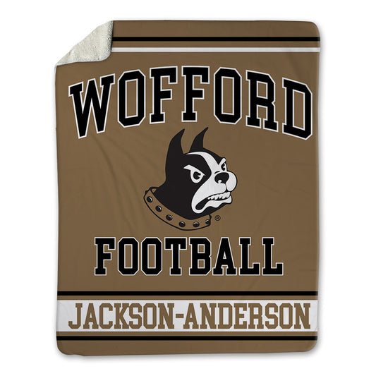 Wofford - NCAA Football : Ihson Jackson-Anderson - Blanket-0