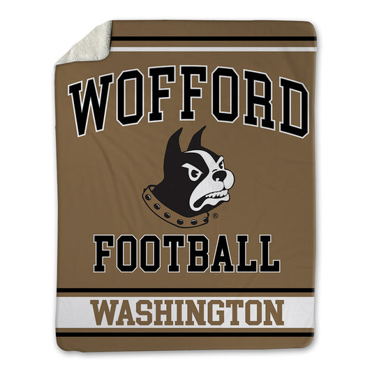 Wofford - NCAA Football : Elijah Washington - Blanket-0