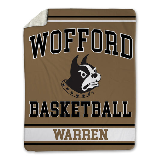 Wofford - NCAA Women's Basketball : Toni Warren - Blanket-0