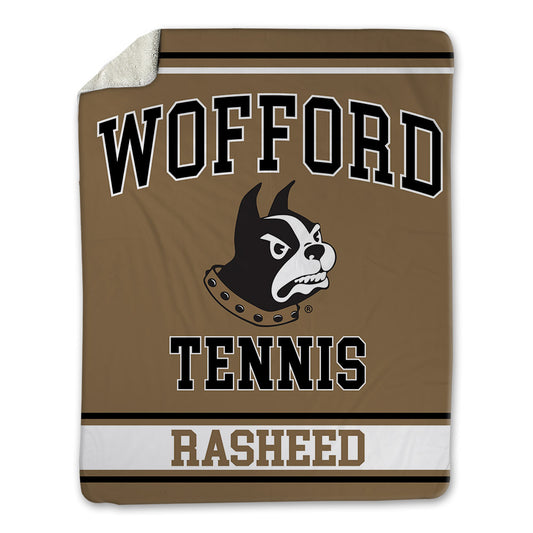 Wofford - NCAA Men's Tennis : Ian Rasheed - Blanket-0