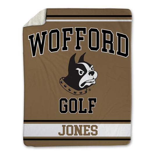Wofford - NCAA Men's Golf : Will Jones - Blanket-0