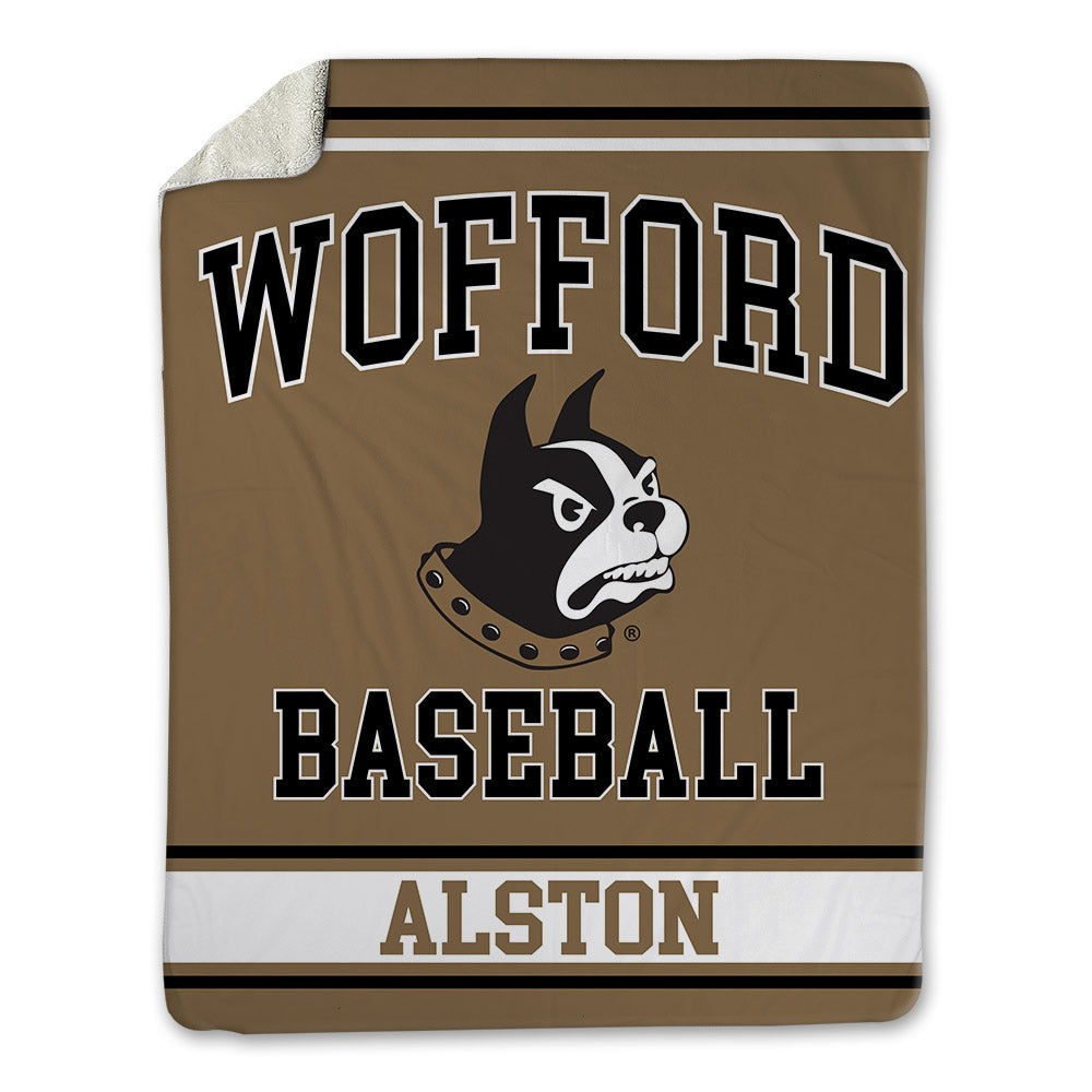 Wofford - NCAA Baseball : Miller Alston - Blanket-0