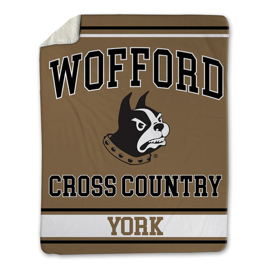 Wofford - NCAA Men's Cross Country : Andrew York - Blanket-0