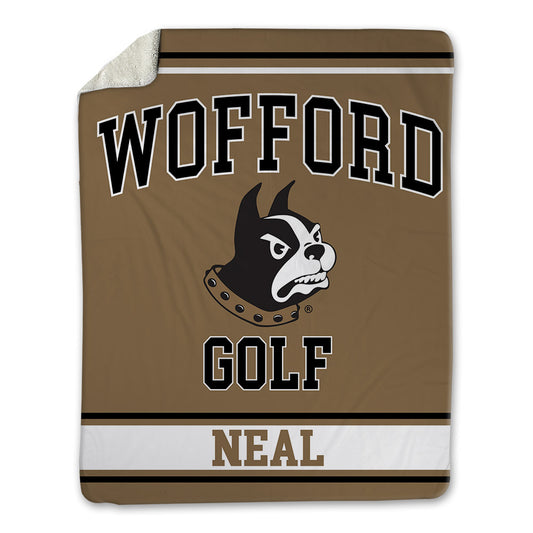 Wofford - NCAA Men's Golf : Davis Neal - Blanket-0