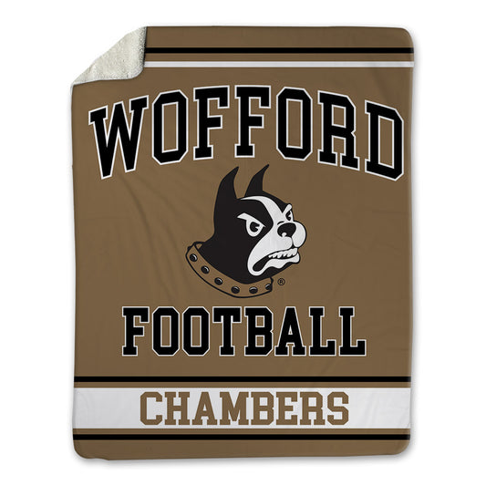 Wofford - NCAA Football : Kendrell Chambers - Blanket-0