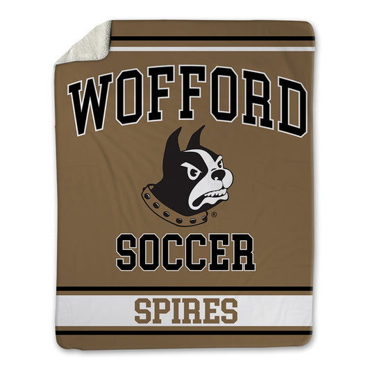 Wofford - NCAA Men's Soccer : Franklin Spires - Blanket-0