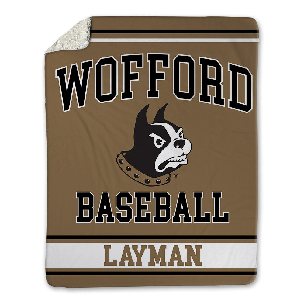 Wofford - NCAA Baseball : James Layman - Blanket-0