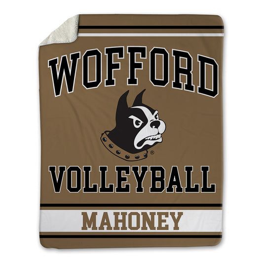 Wofford - NCAA Women's Volleyball : Bri Mahoney - Blanket-0