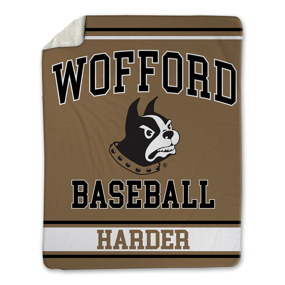 Wofford - NCAA Baseball : Bryce Harder - Blanket-0