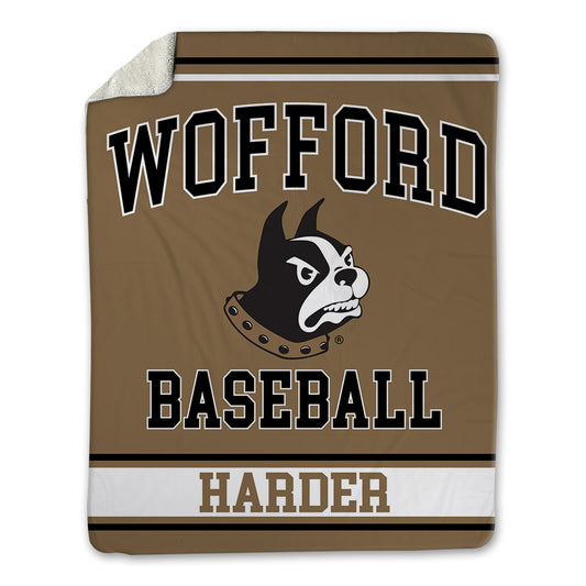 Wofford - NCAA Baseball : Bryce Harder - Blanket-0