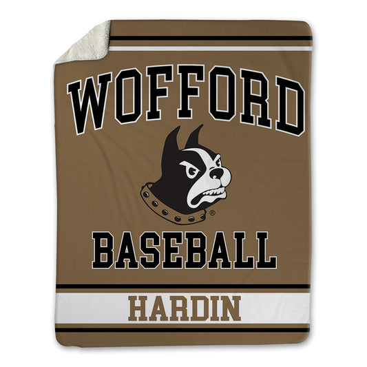 Wofford - NCAA Baseball : Tanner Hardin - Blanket-0