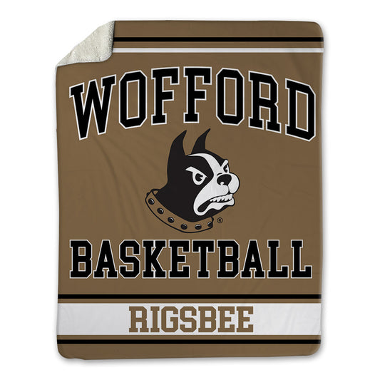 Wofford - NCAA Men's Basketball : Brendan Rigsbee - Blanket-0