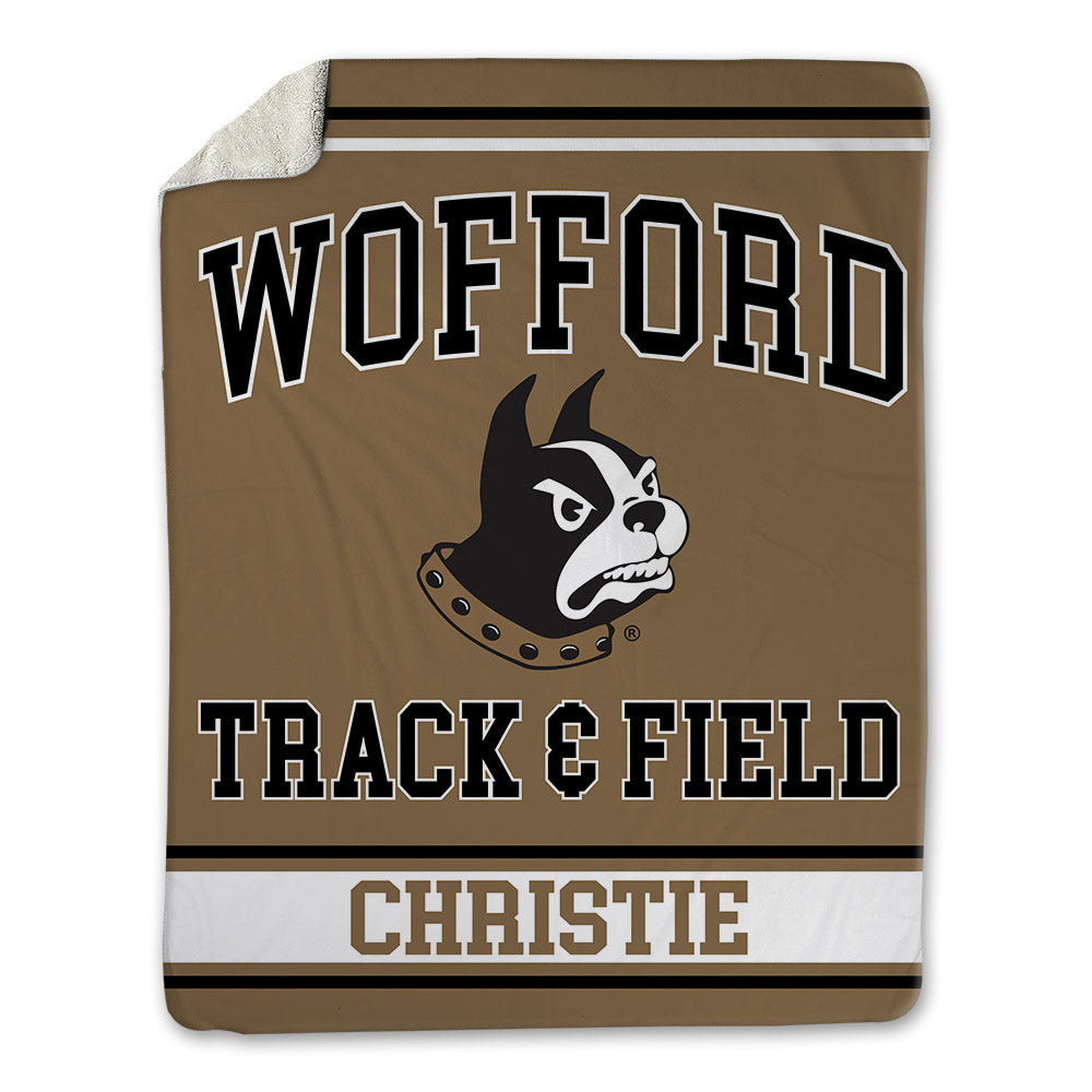 Wofford - NCAA Women's Track & Field : Sherika Christie - Blanket-0