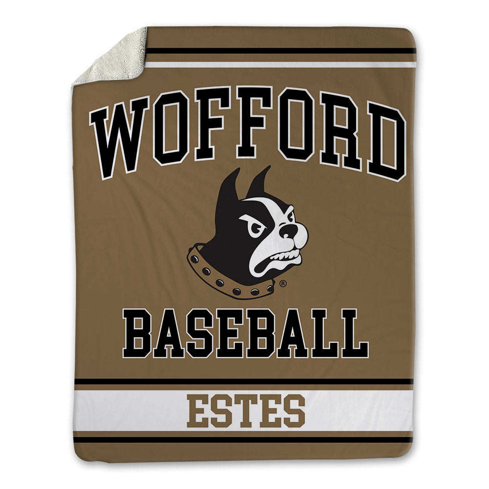 Wofford - NCAA Baseball : Wes Estes - Blanket-0