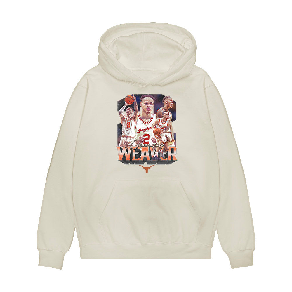 Texas - NCAA Men's Basketball : Chendall Weaver - Premium Hooded Sweatshirt-0