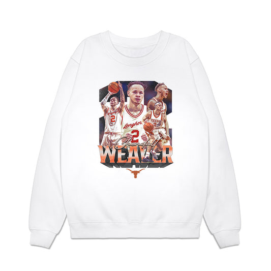 Texas - NCAA Men's Basketball : Chendall Weaver - Premium Crewneck Sweatshirt-0