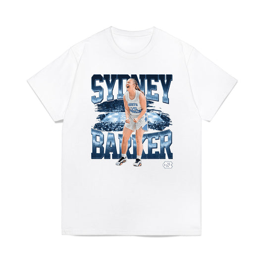 UNC - NCAA Women's Basketball : Sydney Barker - Collage Premium T-Shirt-0