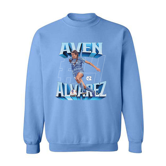UNC - NCAA Women's Soccer : Aven Alvarez - Crewneck Sweatshirt-0