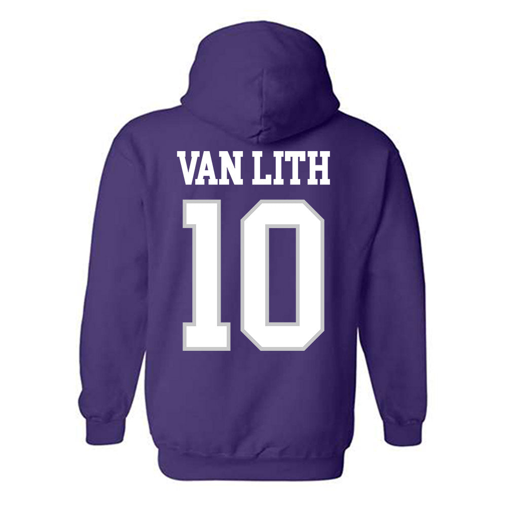 TCU - NCAA Women's Basketball : Hailey Van Lith - Classic Shersey Hooded Sweatshirt-1