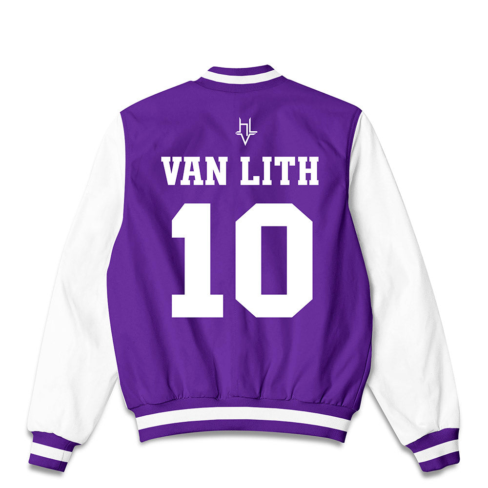 TCU - NCAA Women's Basketball : Hailey Van Lith - Bomber Jacket-1