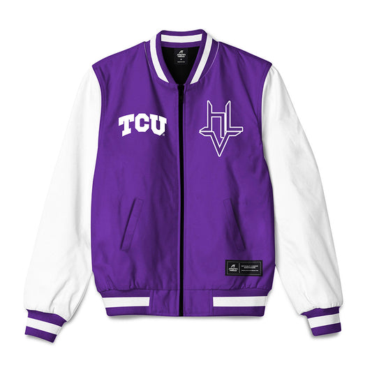 TCU - NCAA Women's Basketball : Hailey Van Lith - Bomber Jacket-0