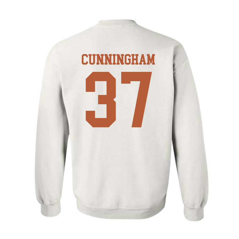 Texas - NCAA Football : Jonathan Cunningham - Classic Shersey Crewneck Sweatshirt-1