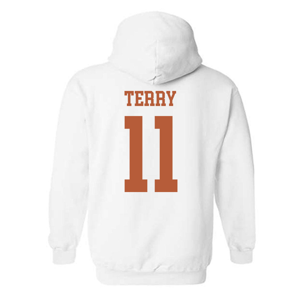 Texas - NCAA Football : Michael Terry - Classic Shersey Hooded Sweatshirt-1