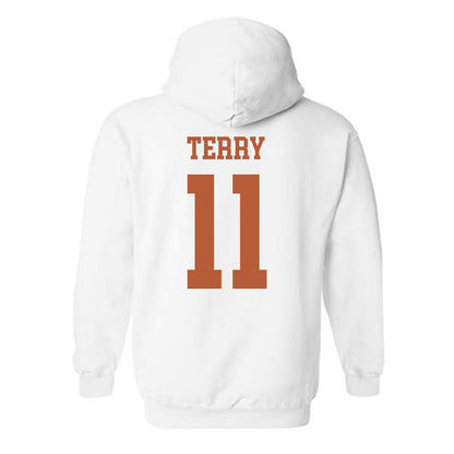 Texas - NCAA Football : Michael Terry - Classic Shersey Hooded Sweatshirt-1