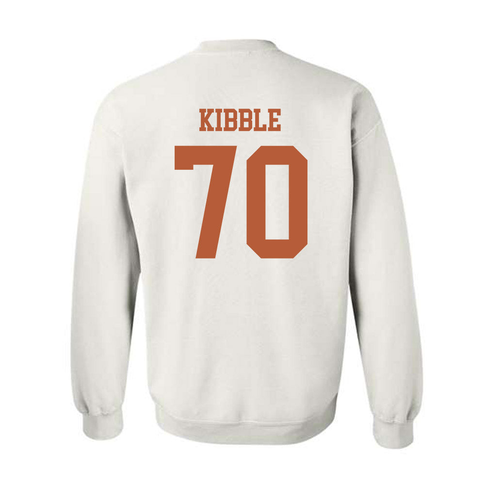 Texas - NCAA Football : Nate Kibble - Classic Shersey Crewneck Sweatshirt-1