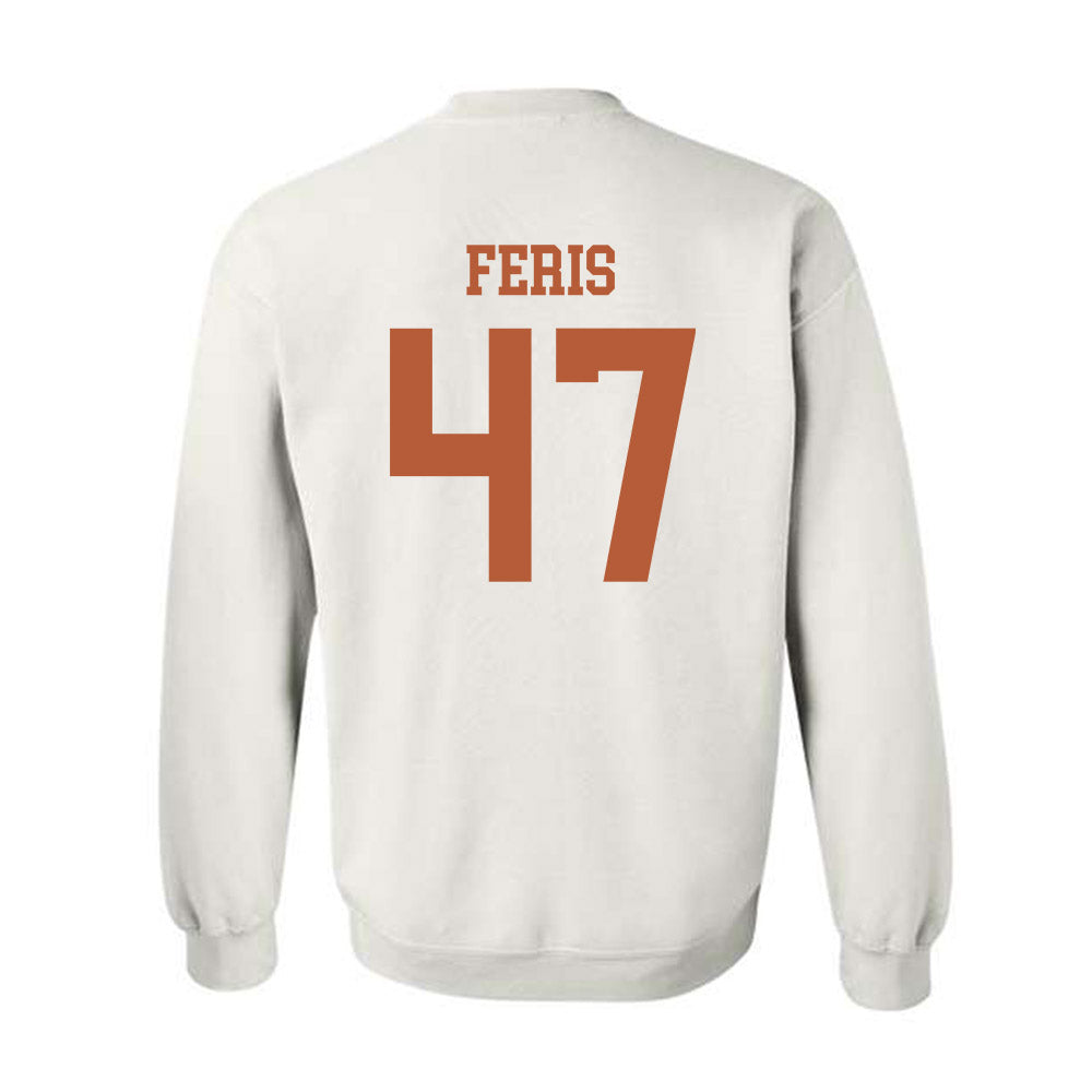 Texas - NCAA Football : Charlie Feris - Classic Shersey Crewneck Sweatshirt-1