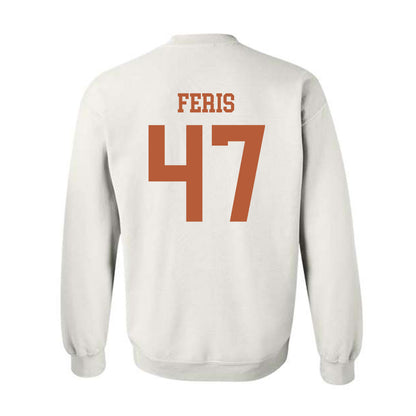 Texas - NCAA Football : Charlie Feris - Classic Shersey Crewneck Sweatshirt-1