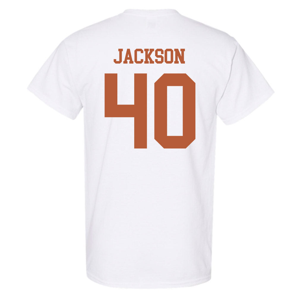 Texas - NCAA Football : Lance Jackson - Classic Shersey T-Shirt-1