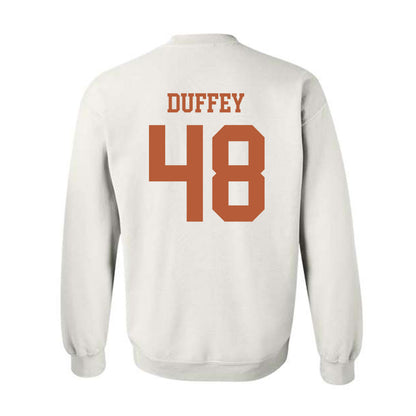 Texas - NCAA Football : Jackson Duffey - Classic Shersey Crewneck Sweatshirt-1