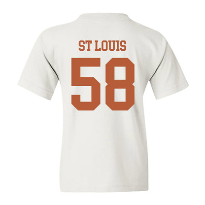 Texas - NCAA Football : Lance St Louis - Classic Shersey Youth T-Shirt-1