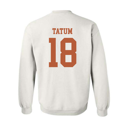 Texas - NCAA Football : Joe Tatum - Classic Shersey Crewneck Sweatshirt-1