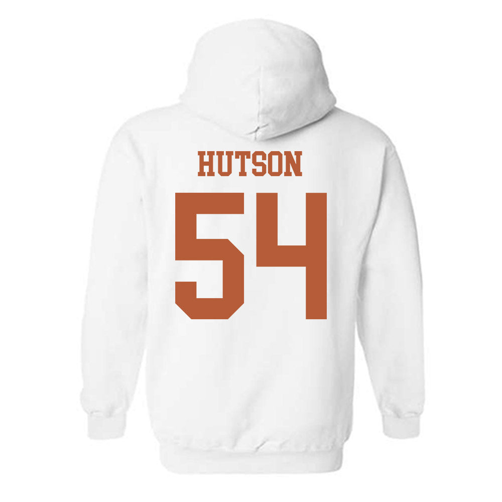 Texas - NCAA Football : Cole Hutson - Classic Shersey Hooded Sweatshirt-1