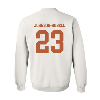 Texas - NCAA Football : Jordon Johnson-Rubell - Classic Shersey Crewneck Sweatshirt-1