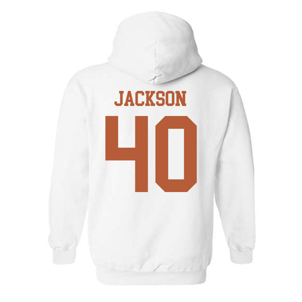 Texas - NCAA Football : Lance Jackson - Classic Shersey Hooded Sweatshirt-1