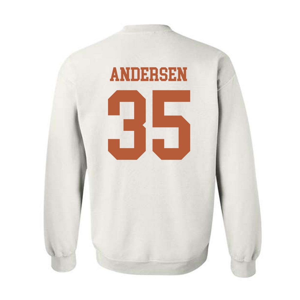 Texas - NCAA Football : Rett Andersen - Classic Shersey Crewneck Sweatshirt-1