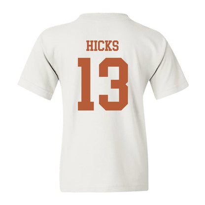 Texas - NCAA Football : Zelus Hicks - Classic Shersey Youth T-Shirt-1