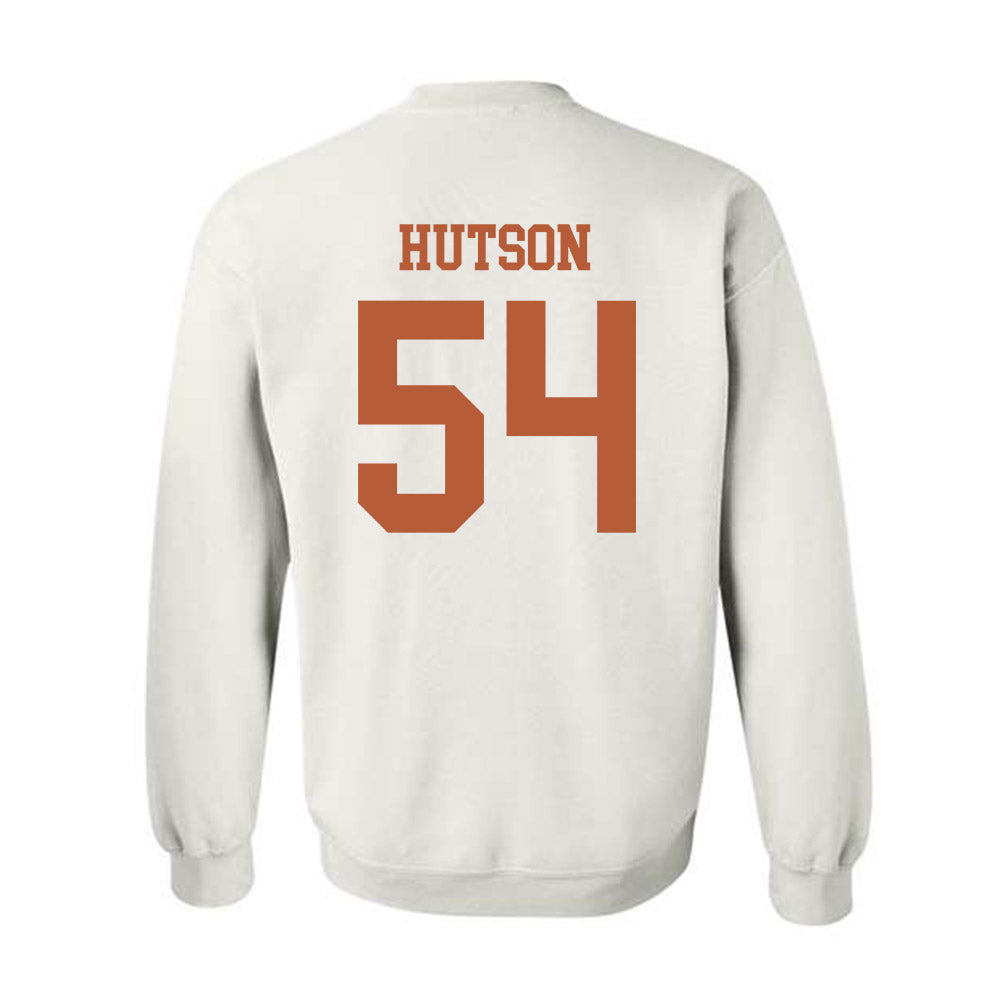 Texas - NCAA Football : Cole Hutson - Classic Shersey Crewneck Sweatshirt-1